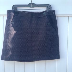 Loft factory plaid skirt
